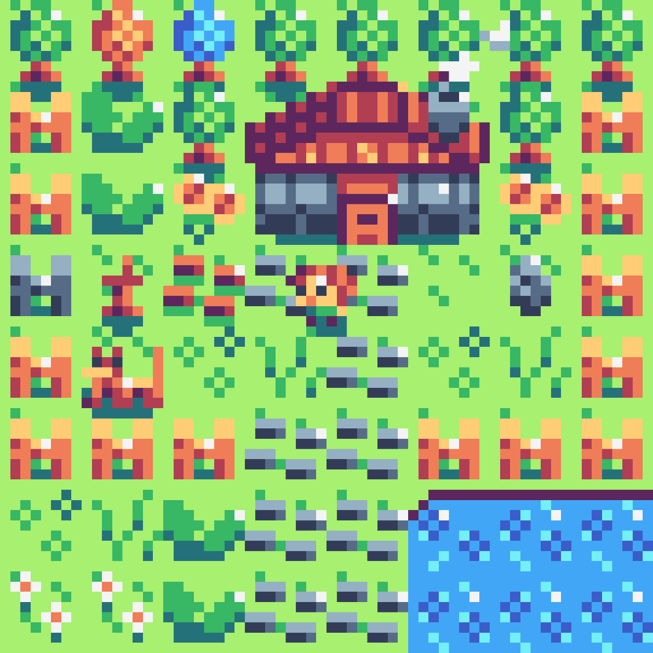 Mini pixel art · Bits of Pixels